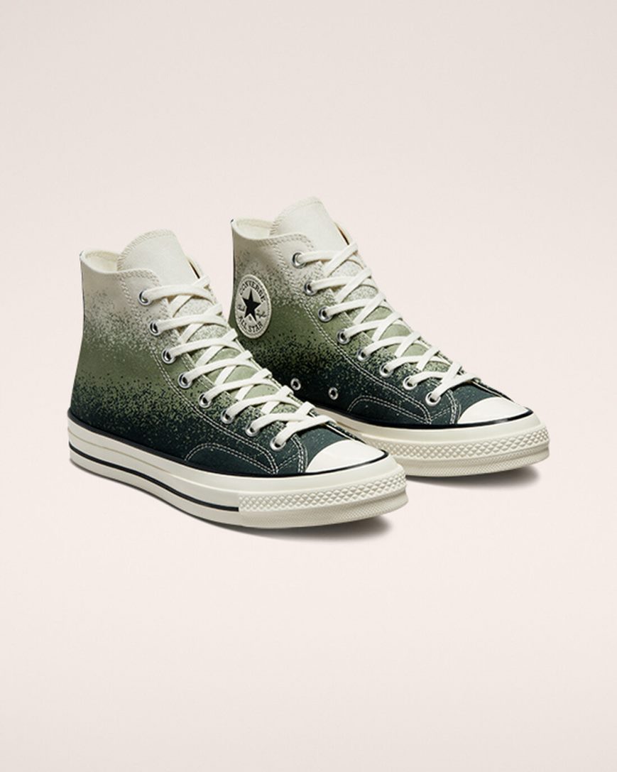 Tenis Converse Chuck 70 Scatter Dye Cano Alto Feminino Pretas | PT A08731T